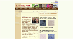 Desktop Screenshot of knittingyarnshop.com.au